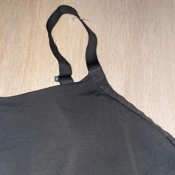 NATORI UNLINED CONVERTIBLE BRALETTE WITH LIGHT SUPPORT DARK GREY SIZE XL - Picture 7 of 12